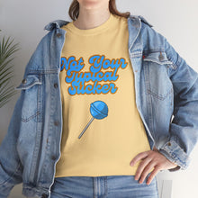 Load image into Gallery viewer, Not your Typical Sucker Fun-filled tshirtUnisex Heavy Cotton Tee