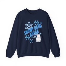 Load image into Gallery viewer, Snowy Days Ahead Unisex Heavy Blend™ Crewneck Sweatshirt