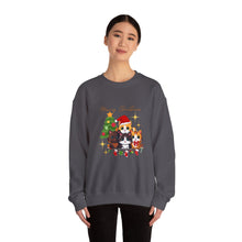 Load image into Gallery viewer, Kittens in Christmas, animal lovers, christmas, Unisex Heavy Blend™ Crewneck Sweatshirt