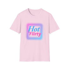 Load image into Gallery viewer, Hot & Flirty, sexy, provoking, tease, Unisex Softstyle T-Shirt