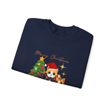 Load image into Gallery viewer, Kittens in Christmas, animal lovers, christmas, Unisex Heavy Blend™ Crewneck Sweatshirt