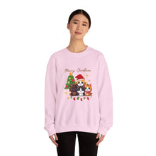 Load image into Gallery viewer, Kittens in Christmas, animal lovers, christmas, Unisex Heavy Blend™ Crewneck Sweatshirt