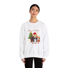 Load image into Gallery viewer, Kittens in Christmas, animal lovers, christmas, Unisex Heavy Blend™ Crewneck Sweatshirt