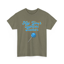 Load image into Gallery viewer, Not your Typical Sucker Fun-filled tshirtUnisex Heavy Cotton Tee