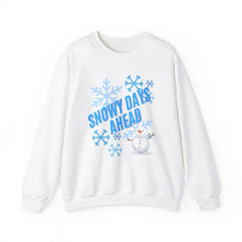 Load image into Gallery viewer, Snowy Days Ahead Unisex Heavy Blend™ Crewneck Sweatshirt
