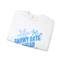 Load image into Gallery viewer, Snowy Days Ahead Unisex Heavy Blend™ Crewneck Sweatshirt