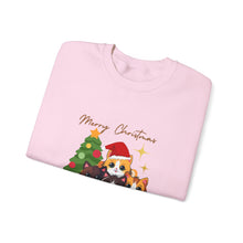 Load image into Gallery viewer, Kittens in Christmas, animal lovers, christmas, Unisex Heavy Blend™ Crewneck Sweatshirt