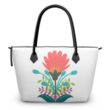 Load image into Gallery viewer, Spontaneous Bloom Zip Top HandBag