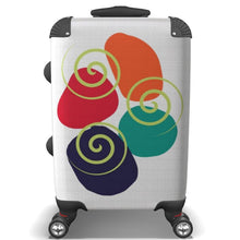Load image into Gallery viewer, Spirals of Wind Bold Suitcase