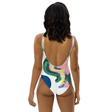 Load image into Gallery viewer, Life's Slippery Road One-Piece Swimsuit