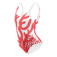 Load image into Gallery viewer, Coral on Coral Cr-Red V2.0 One-Piece Swimsuit