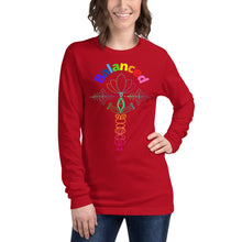 Load image into Gallery viewer, Balanced - multi color Unisex Long Sleeve Tee