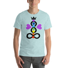 Load image into Gallery viewer, Chakras Inner Princess Journey IPJ- Logo Short-Sleeve Unisex T-Shirt
