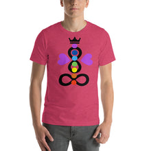 Load image into Gallery viewer, Chakras Inner Princess Journey IPJ- Logo Short-Sleeve Unisex T-Shirt