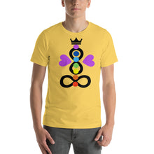 Load image into Gallery viewer, Chakras Inner Princess Journey IPJ- Logo Short-Sleeve Unisex T-Shirt