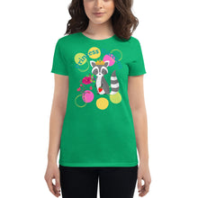 Load image into Gallery viewer, Princess Raccoon Women's short sleeve t-shirt