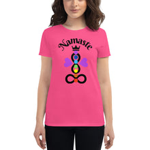 Load image into Gallery viewer, Namaste Women's short sleeve t-shirt