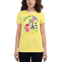 Load image into Gallery viewer, Princess Raccoon Women's short sleeve t-shirt