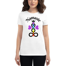 Load image into Gallery viewer, Namaste Women's short sleeve t-shirt