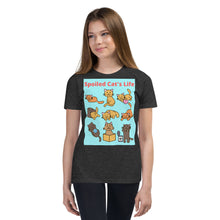 Load image into Gallery viewer, Spoiled Cat's Life Youth Short Sleeve T-Shirt