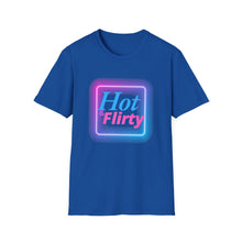 Load image into Gallery viewer, Hot &amp; Flirty, sexy, provoking, tease, Unisex Softstyle T-Shirt
