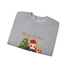 Load image into Gallery viewer, Kittens in Christmas, animal lovers, christmas, Unisex Heavy Blend™ Crewneck Sweatshirt
