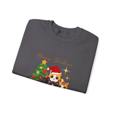 Load image into Gallery viewer, Kittens in Christmas, animal lovers, christmas, Unisex Heavy Blend™ Crewneck Sweatshirt
