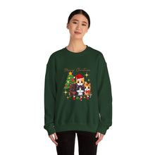 Load image into Gallery viewer, Kittens in Christmas, animal lovers, christmas, Unisex Heavy Blend™ Crewneck Sweatshirt
