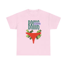 Load image into Gallery viewer, Bring Cash, funny, fun, couples, sexy, seductive Unisex Heavy Cotton Tee
