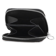 Load image into Gallery viewer, Spontaneous Bloom Small Leather Zip Purse
