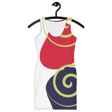 Load image into Gallery viewer, Spirals of Wind Bold Sublimation Cut &amp; Sew Dress
