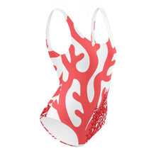 Load image into Gallery viewer, Coral on Coral Cr-Red V2.0 One-Piece Swimsuit
