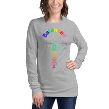 Load image into Gallery viewer, Balanced - multi color Unisex Long Sleeve Tee
