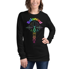 Load image into Gallery viewer, Balanced - multi color Unisex Long Sleeve Tee
