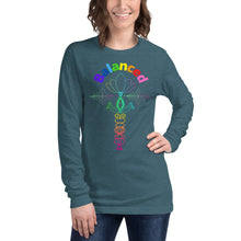 Load image into Gallery viewer, Balanced - multi color Unisex Long Sleeve Tee
