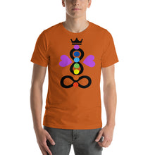 Load image into Gallery viewer, Chakras Inner Princess Journey IPJ- Logo Short-Sleeve Unisex T-Shirt
