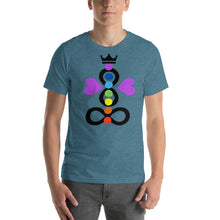 Load image into Gallery viewer, Chakras Inner Princess Journey IPJ- Logo Short-Sleeve Unisex T-Shirt
