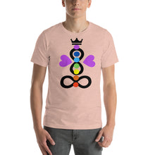 Load image into Gallery viewer, Chakras Inner Princess Journey IPJ- Logo Short-Sleeve Unisex T-Shirt
