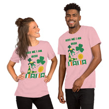 Load image into Gallery viewer, Kiss me I am Irish!!! St Patrick Day Short-Sleeve Unisex T-Shirt
