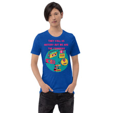 Load image into Gallery viewer, They Call us history but we are the founders Short-Sleeve Unisex T-Shirt
