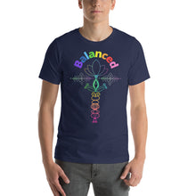 Load image into Gallery viewer, Balanced - multi color Short-Sleeve Unisex T-Shirt
