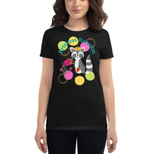 Load image into Gallery viewer, Princess Raccoon Women's short sleeve t-shirt
