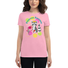 Load image into Gallery viewer, Princess Raccoon Women's short sleeve t-shirt
