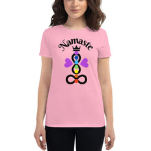 Load image into Gallery viewer, Namaste Women's short sleeve t-shirt
