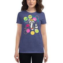 Load image into Gallery viewer, Princess Raccoon Women's short sleeve t-shirt
