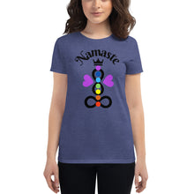 Load image into Gallery viewer, Namaste Women's short sleeve t-shirt
