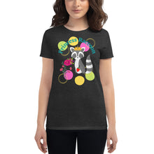 Load image into Gallery viewer, Princess Raccoon Women's short sleeve t-shirt
