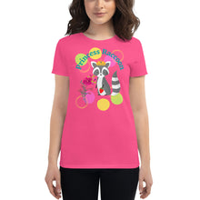 Load image into Gallery viewer, Princess Raccoon Women's short sleeve t-shirt
