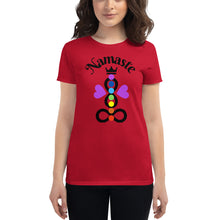 Load image into Gallery viewer, Namaste Women's short sleeve t-shirt
