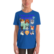 Load image into Gallery viewer, I am a Dog person Youth Short Sleeve T-Shirt
